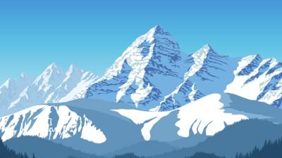 An illustration of Mount Everest