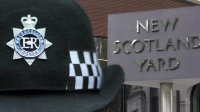 New Scotland Yard sign