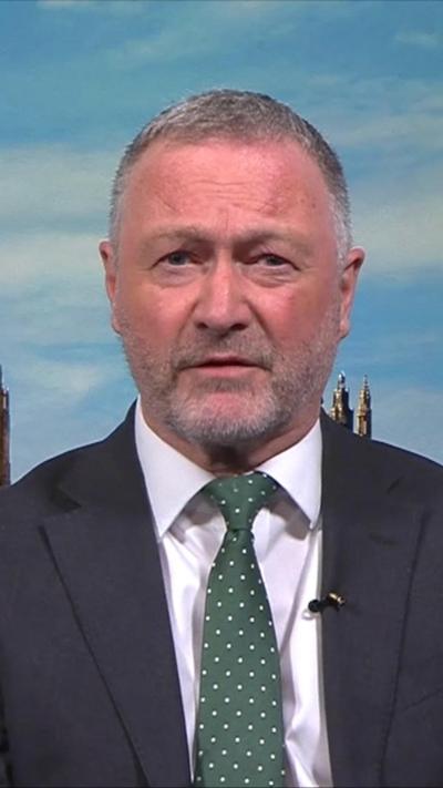 Steve Reed during interview in studio