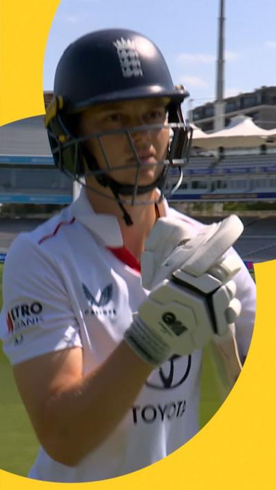 Amy Jones after getting out 