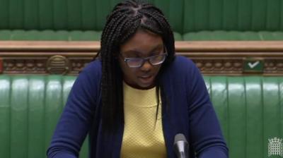 Equalities Minister Kemi Badenoch says more time is needed to analyse relevant data on the risk to people from BAME communities from Covid-19.