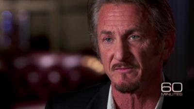 Sean Penn speaking on CSB 60 Minutes