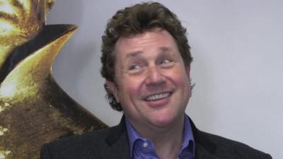 Michael Ball told the BBC what if feels like to both win and lose an award.