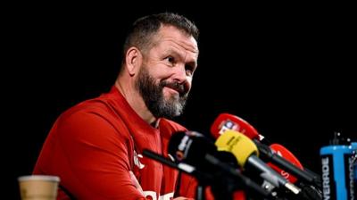 British and Irish Lions head coach Andy Farrell