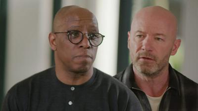 Ian Wright and Alan Shearer