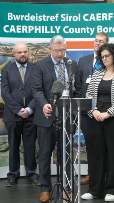 The returning officers of the Caerphilly by-election