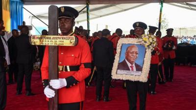 Magufuli funeral procession