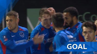 Portsmouth's Ronan Curtis