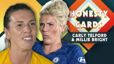 Carly Telford and Millie Bright