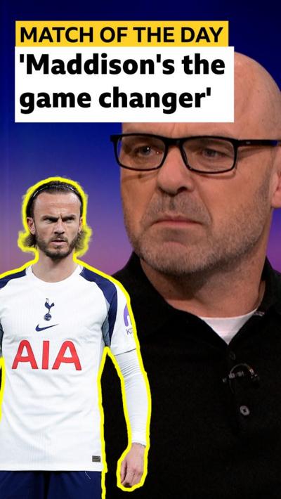 Danny Murphy says, 'Maddison's the game changer'