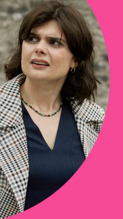 Gwyneth Keyworth playing DS Janie Mallowan