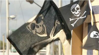 Pirate flags