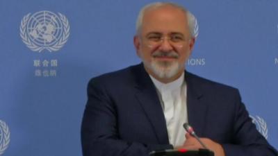 Iran's Foreign Minister Javad Zarif