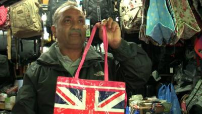 Tony runs a market stall in London