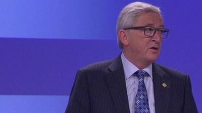 European Commission chief Jean-Claude Juncker