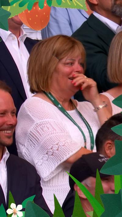 Jannik Sinner's mum