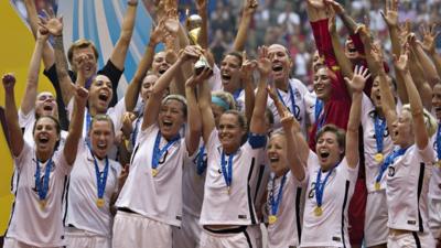 USA lift World Cup trophy