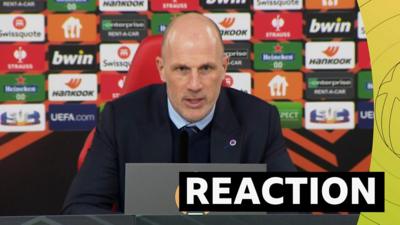 Rangers manager Philippe Clement