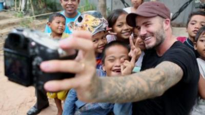 David Beckham as goodwill ambassador