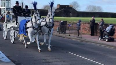 Stanley Dalton's funeral