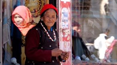 Woman in Ladakh