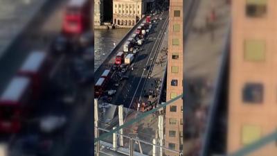 Scene at London Bridge