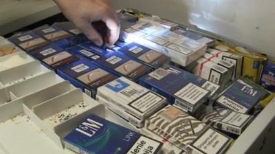 The East Midlands has become a major hub for the illicit cigarette trade.