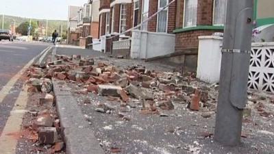 Folkestone earthquake aftermath