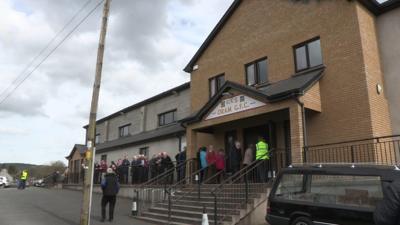 Tom McBride's wake