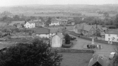 A view of Caerwent village in Wales.