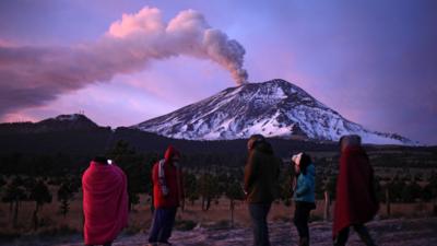 The Popocatepetl volcano