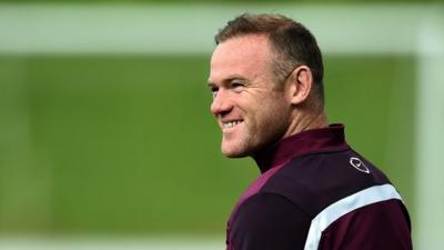 England captain Wayne Rooney