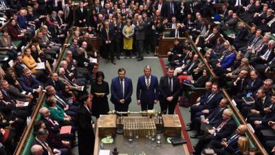 Tellers in UK parliament