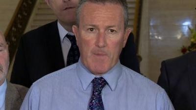 Sinn Féin's Conor Murphy says that there is "no logic or rationale" for suspending Stormont