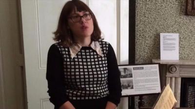 Museum curator, Laura Kinnear