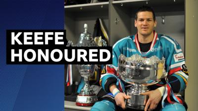 Belfast Giants head coach Adam Keefe