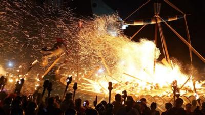 For the first time in history, women and girls took part in the main Viking squad.