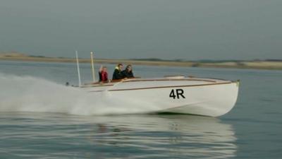 Replica torpedo boat