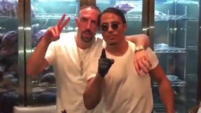 Ribery and Gokce