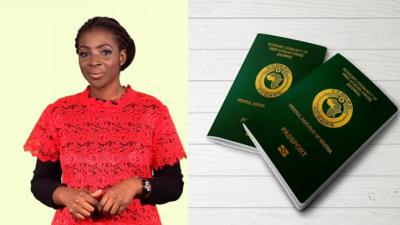 Composite BBC presenter with Nigerians visa