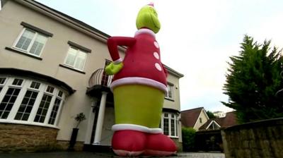 Inflatable Grinch