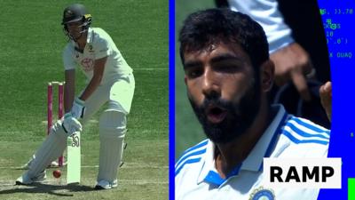 Sam Konstas and Jasprit Bumrah