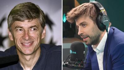 Arsene Wenger, Gerard Pique