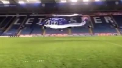 Vichai Srivaddhanaprabha's helicopter