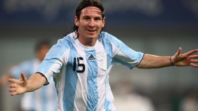 Argentina's Lionel Messi