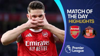 Gyokeres scores twice as Arsenal beat Sunderland