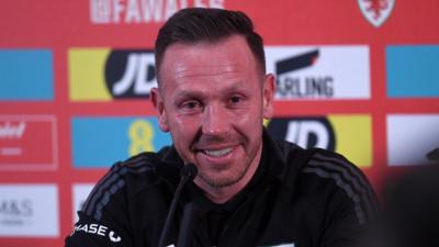 Wales manager Craig Bellamy