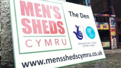 Sign for Men's Sheds