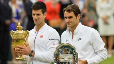 Djokovic with his trophy