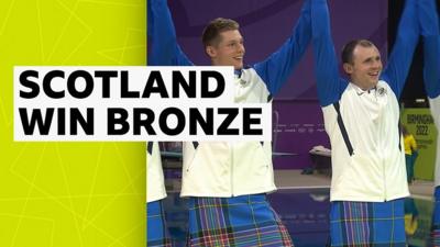 Scotland's relay team
